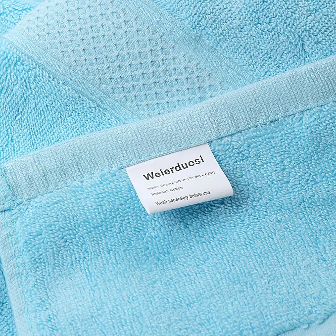 Fluffy Cotton Bath Towels Set650GSM, 2-Piece Set, Thickened and Enlarged - Image 7