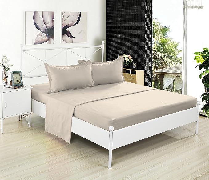 Microfiber 2 Twin XL Fitted Bottom Bed Sheets 1800 Ultra Soft and Comfy - Image 6