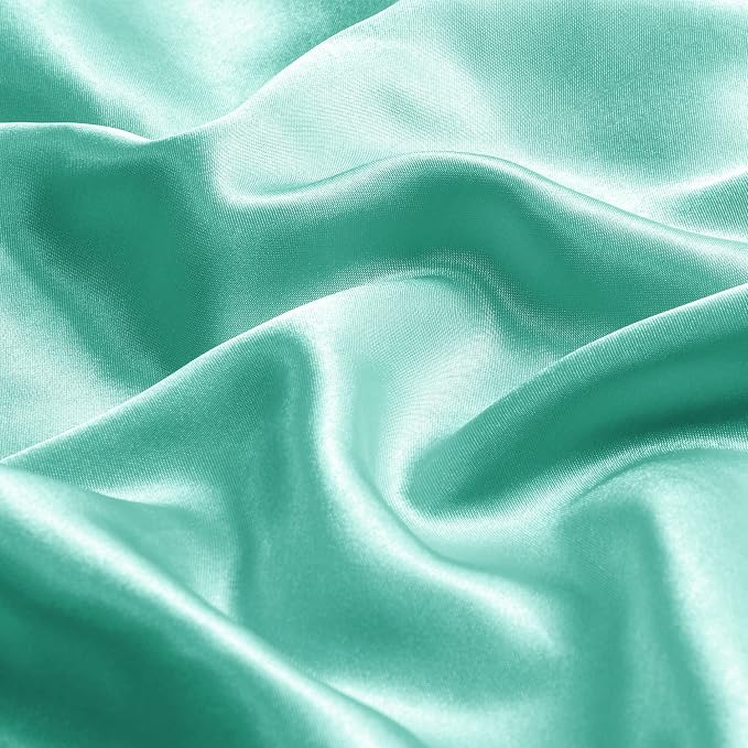BEDELITE Satin Body Pillow Cover, Super Soft and Cooling Body Pillow Pillowcase - Image 3