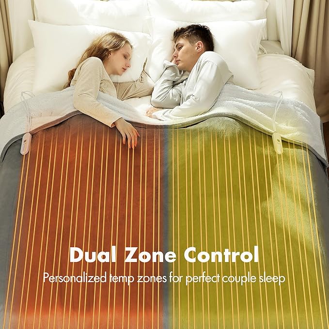 Queen Size Heated Blanket 84" x 90" - Image 8