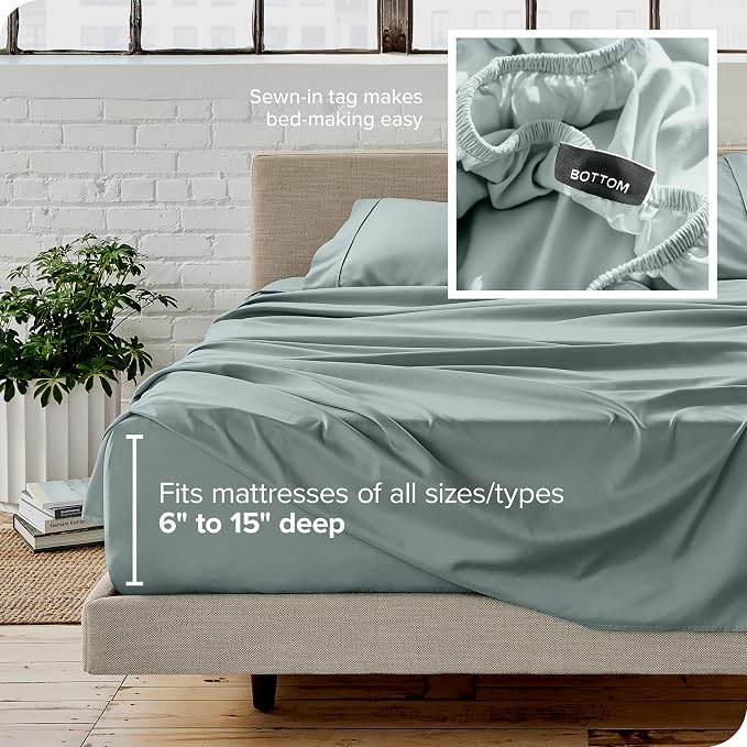 Bare Home Full XL Sheet Set - Image 5