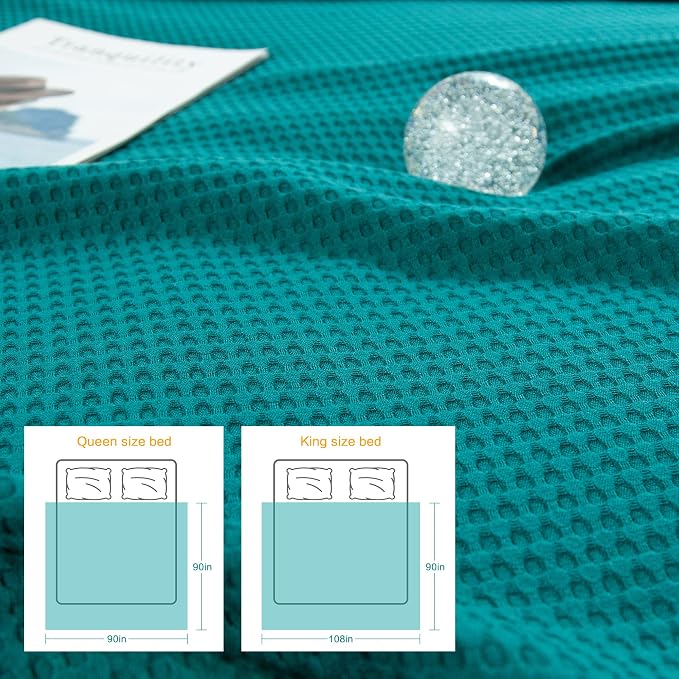 AmyHomie Cooling Blanket King Size, 100% Rayon Derived from Bamboo, Cool Summer - Image 8