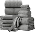 18 Piece Microfiber Bath Towels Set by FerdilanUS