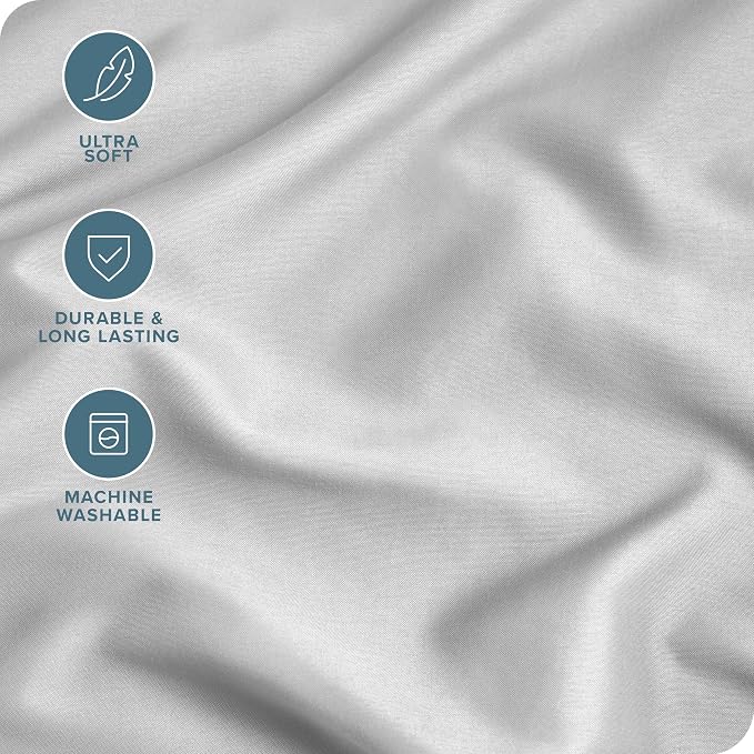 Bare Home Microfiber Body Pillow Cover - Image 3
