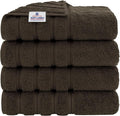 American Soft Linen Luxury 4 Piece Bath Towels, 600 GSM 100% Cotton Turkish by AmericanSoftLinen