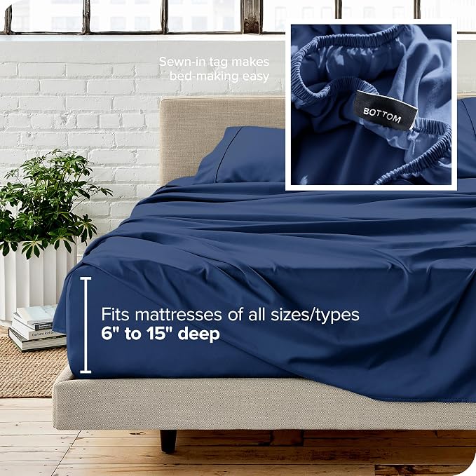 Bare Home Queen Sheet Set - Image 5