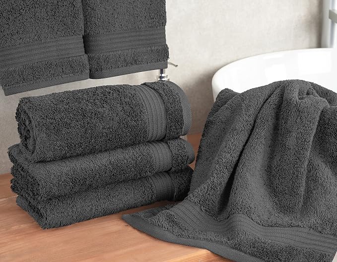 Cotton Paradise Hand Towels for Bathroom, 100% Cotton Turkish 4 Piece Hand - Image 2