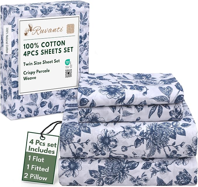 RUVANTI 4 Pcs Cotton Sheets - Image 8