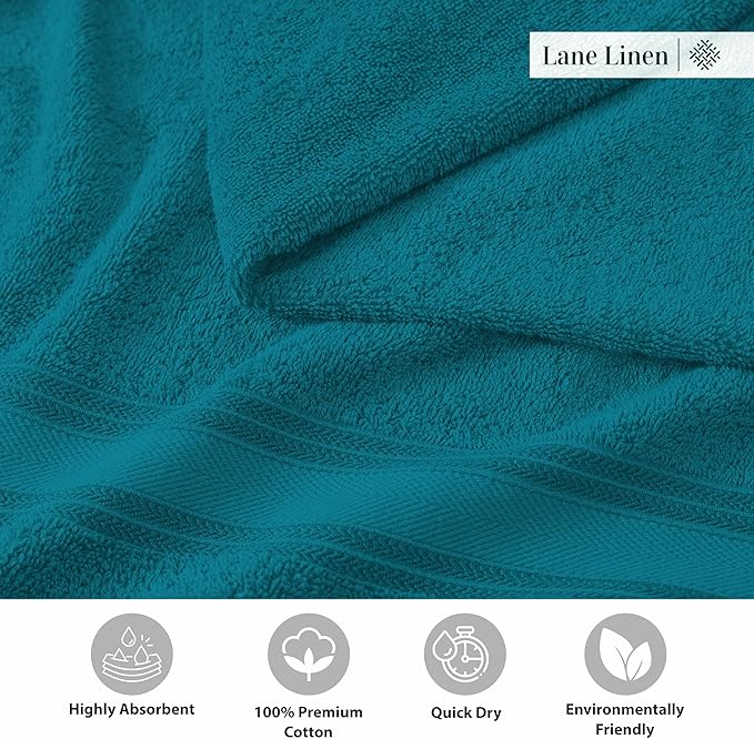 LANE LINEN Luxury Bath Towels Set - Image 5