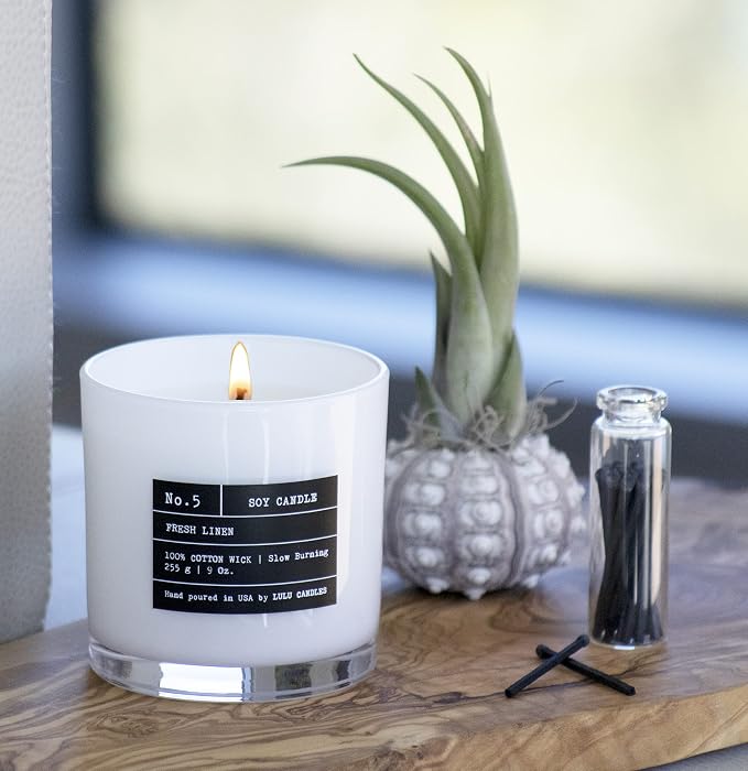 Lulu Candles | Apple Cinnamon | Luxury Scented Soy Jar Candle | Hand Poured in - Image 5