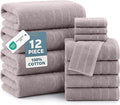 Casa Platino 100% Cotton Bathroom Towel Set by CasaPlatino