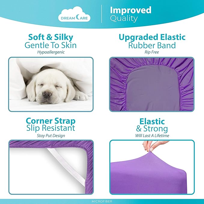 DREAMCARE Queen Fitted Sheet - Image 6