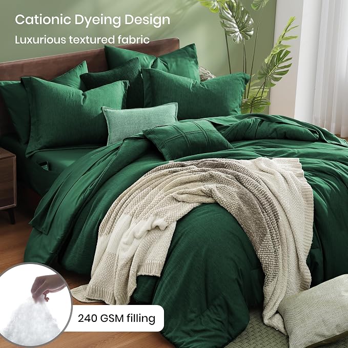 Monbix Queen Comforter Set - Image 3
