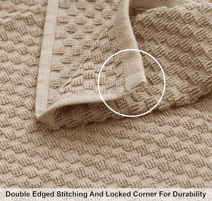COTTON CRAFT Waffle Bath Sheets - Image 4
