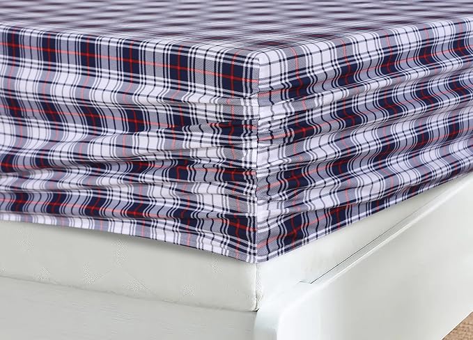 RUVANTI 100% Cotton Sheets – California King Percale Bedding, Cooling & - Image 8