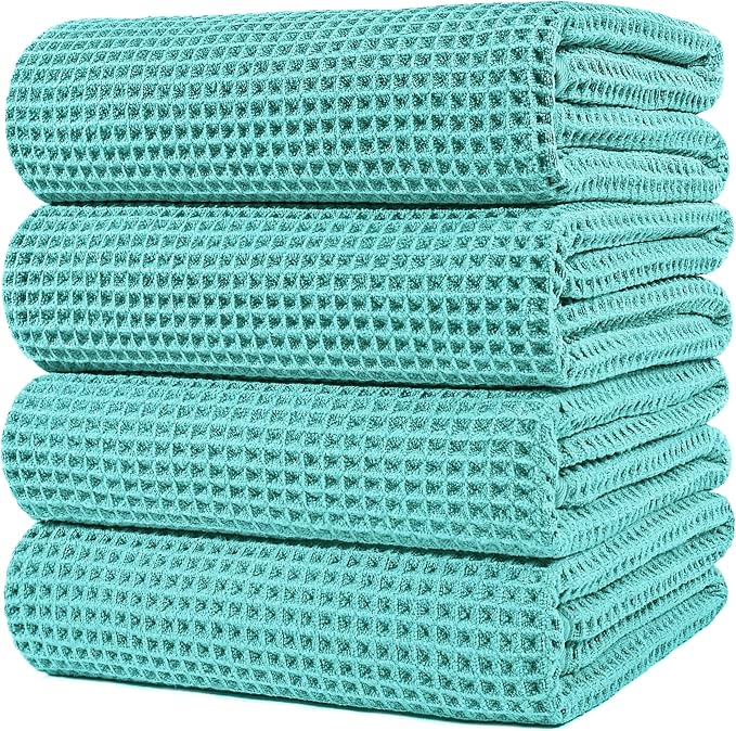 POLYTE 430 GSM Microfiber Oversize Quick Dry Lint Free Bath Towel, 60 x 30 in by Polyte