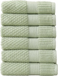 NY Loft 100% Cotton Hand Towel 6 Pack Hand Towel Set | Super Soft & Absorbent by NYLoft
