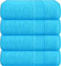 Belizzi Home 4 Pack Bath Towel Set 27x54, 100% Ring Spun Cotton, Ultra Soft by Unknown