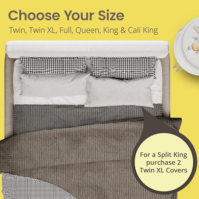 SafeRest Waterproof Mattress Protector King Size – Absorbent Breathable Soft - Image 7