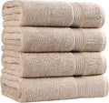 Superior Egyptian Cotton 4-Piece Bath Towel Set by SUPERIOR