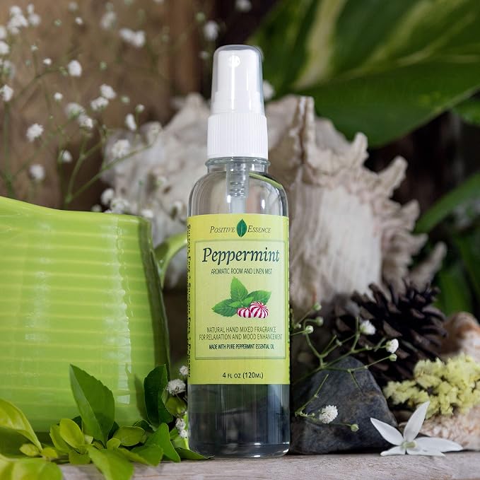 Peppermint Linen and Room Spray, Natural Pillow Mist, Made - Image 2