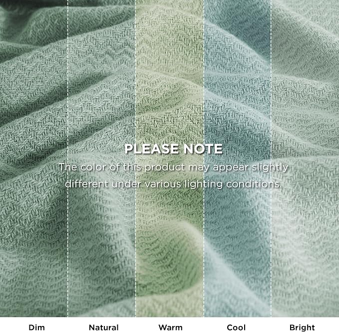 Bedsure GentleSoft 100% Cotton Blanket Full Size - Image 7