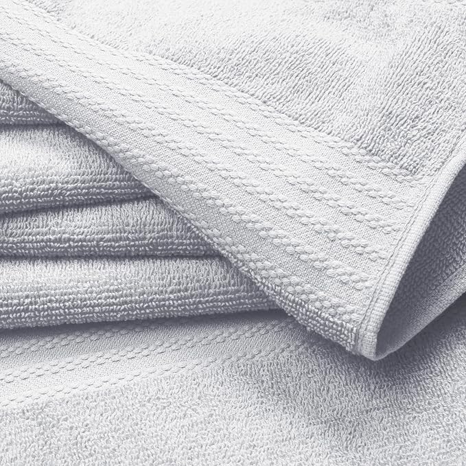 GLAMBURG Ultra Soft 8 Piece Towel Set - Image 2