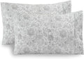 Elegant Comfort Pattern Printed Pillowcases 2-Piece Set Egyptian Quality by ELEGANTCOMFORT