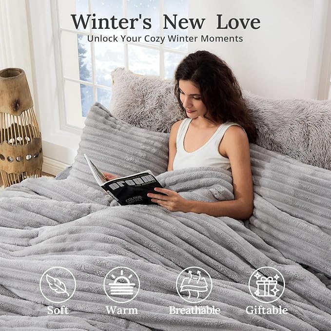 Sasttie Twin/Twin-XL Comforter Set 2 Pieces - Image 2