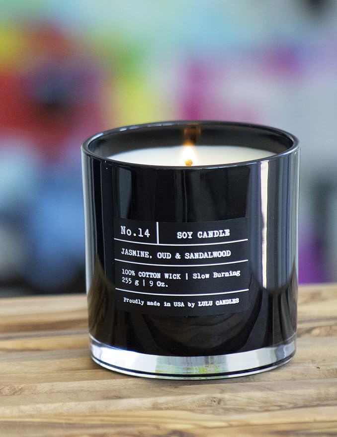 Lulu Candles | Palo Santo | Luxury Scented Soy Jar Candle | Hand Poured in The - Image 6