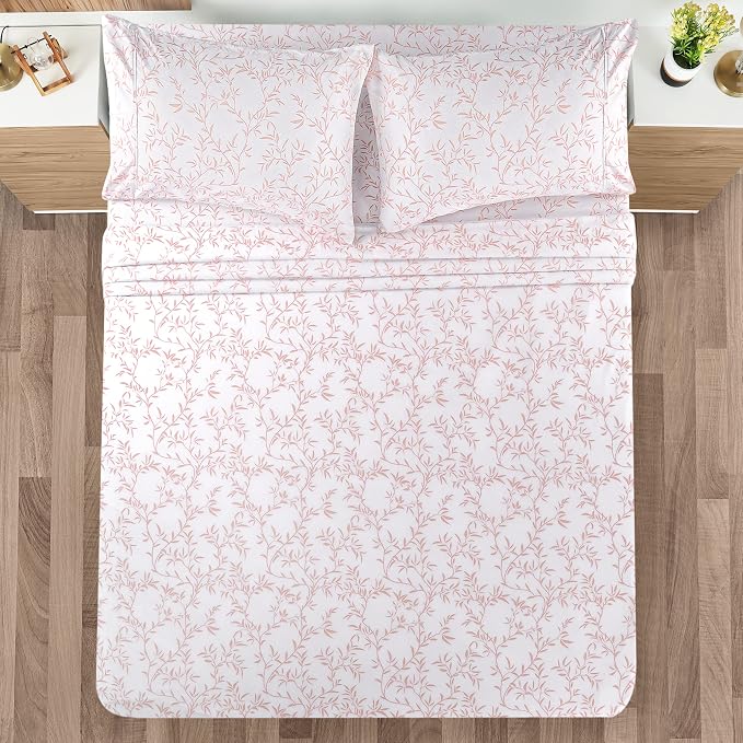 Utopia Bedding Queen Sheet Set, Soft Microfiber 4 Piece Bed Sheets - Image 2