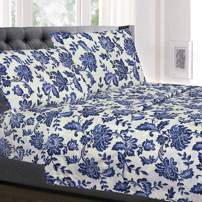 Queen Size Bed Sheets by SweetHomeCollection