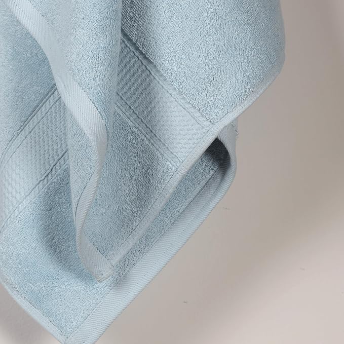 SUPERIOR Egyptian Cotton Pile Bath Towel Set of 2, Ultra Soft Luxury Towels - Image 4