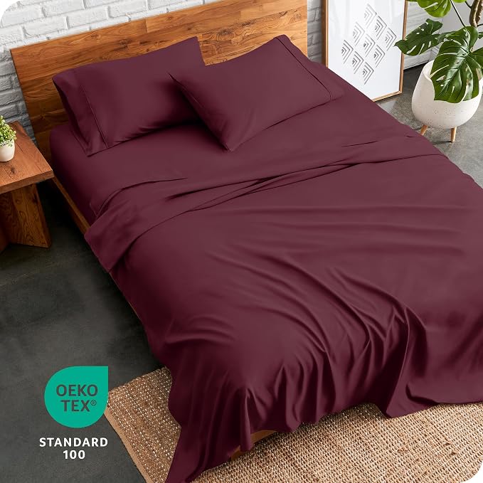 Bare Home Split Head Flex King Sheet Set - Image 8