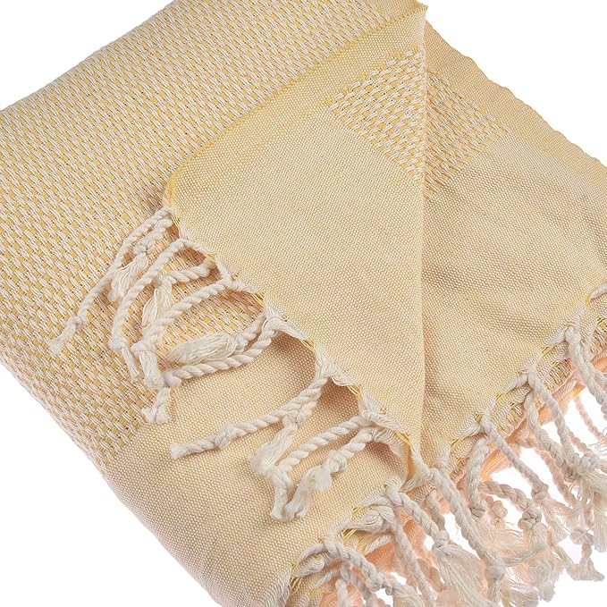 Beach Towel | Cotton Beach Towels, Sand Free, Highly Absorbent, Quick Dry - Image 4