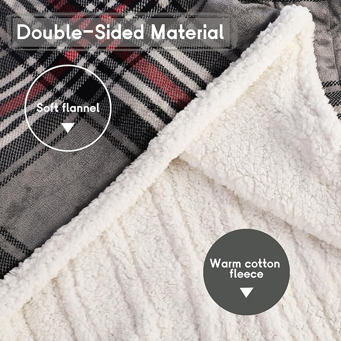 Heated Blanket Electric Blanket Full Size 72''x84'' - Image 5