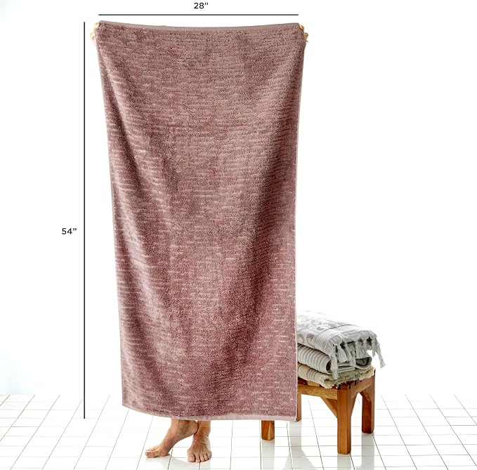 SKL Home CloudSoft 100% Cotton Luxury 6-Piece Towel Set, 600 GSM, Ultra Plush & - Image 6