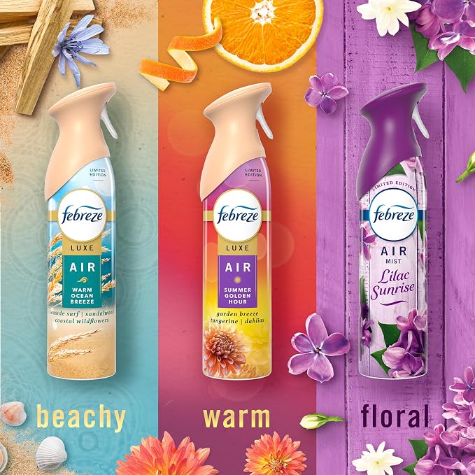 Febreze Air Mist, Air Freshener, Odor Fighting Room Spray, Deodorizer - Image 4