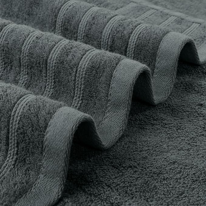 Avalon Towels Bath Towels Set of 4, Size 30 x 60 Inches, Highly Soft and - Image 4