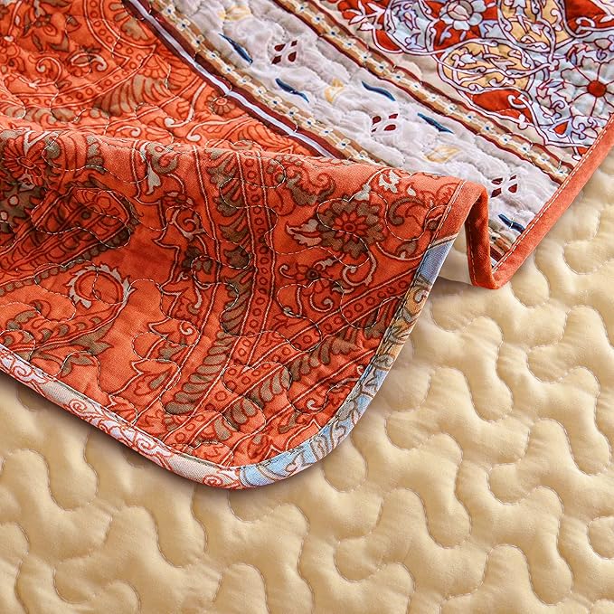 Exclusivo Mezcla 50"x 60" Quilted Throw Blanket- Microfiber Quilt Throw - Image 4