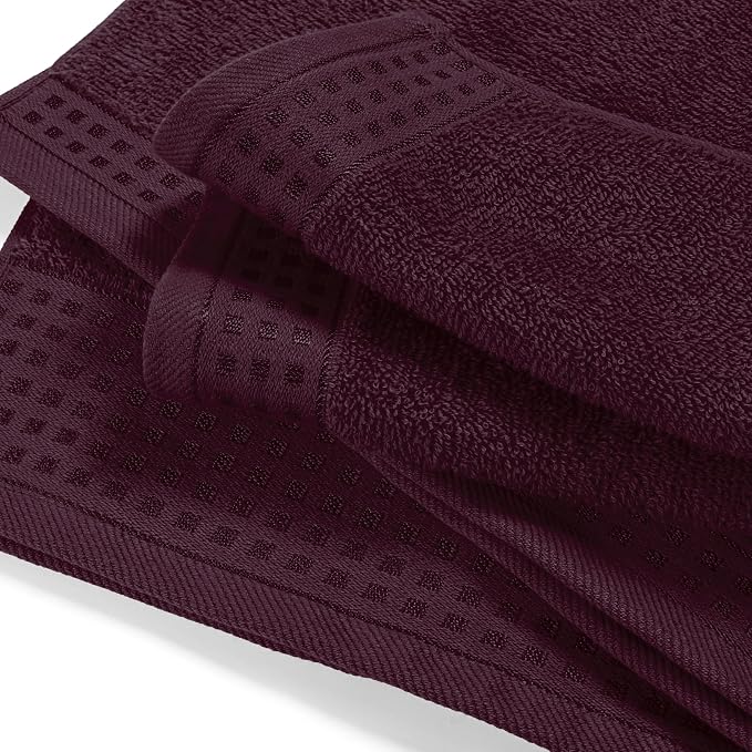 GLAMBURG 100% Cotton Oversized 2 Pack Bath Sheets 35x70, Ultra Soft Highly - Image 2