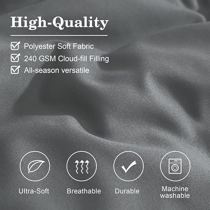 Monbix California King Size Comforter Set - Image 5