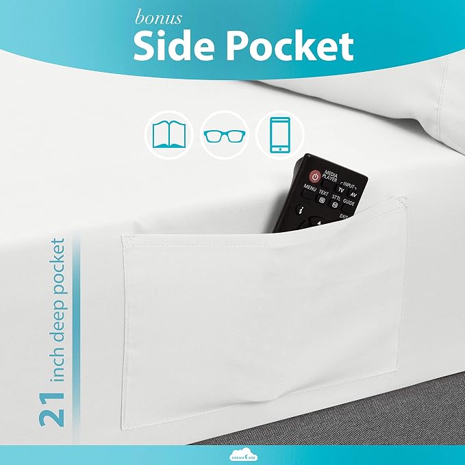 DREAMCARE Queen Fitted Sheet - Image 3