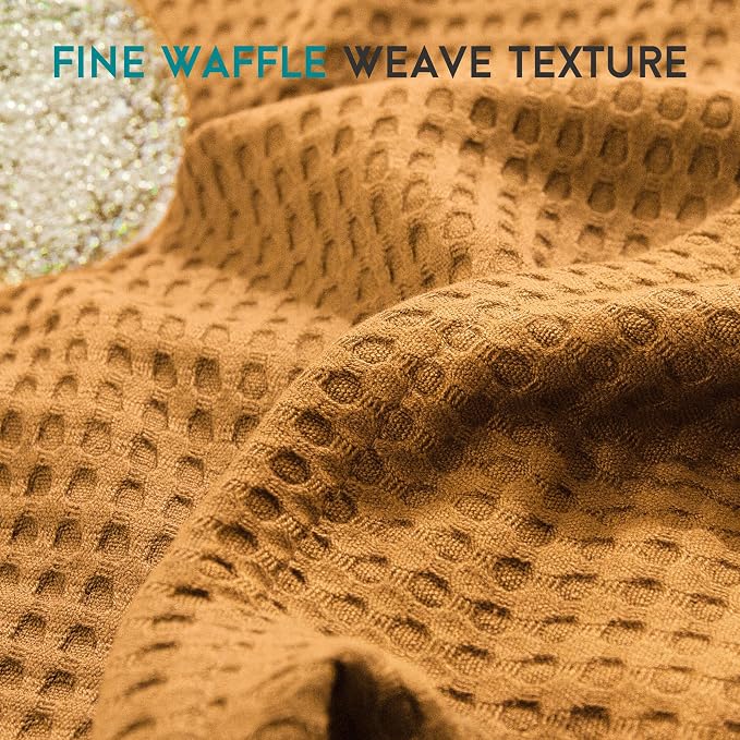 AmyHomie Cooling Waffle Blanket King Size, 100% Rayon Derived from Bamboo - Image 2