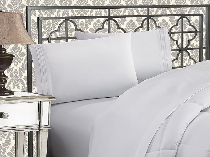 Elegant Comfort Luxurious 1500 Premium Hotel Quality Microfiber Three Line - Image 2