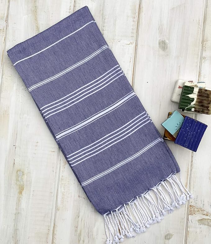 Beach Towel 100% Cotton Turkish Beach Towel Adult 38x70 Inch Pre-washed - Image 2