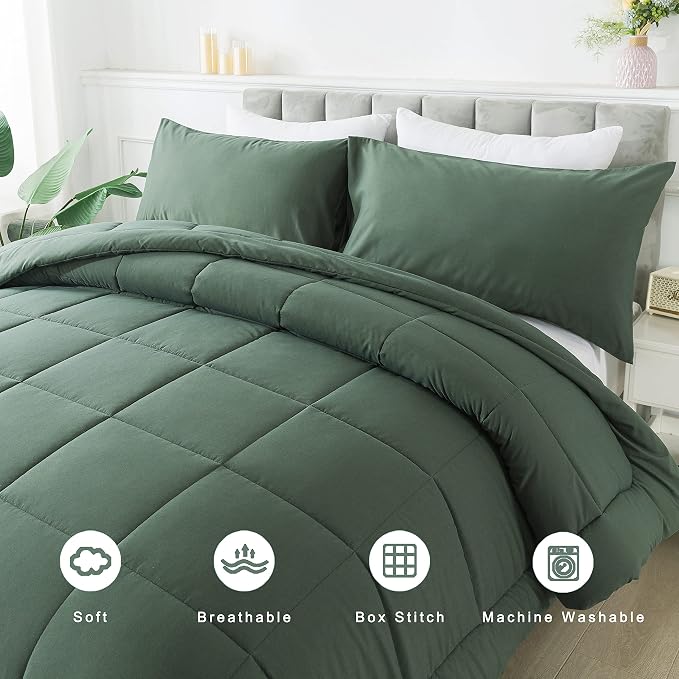 DOWNCOOL Full Size Comforter Sets -All Season Bedding Comforters Sets - Image 3