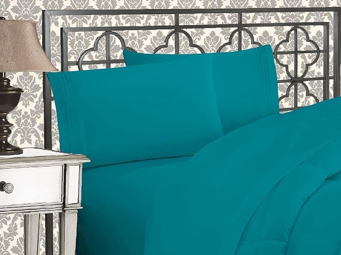 Elegant Comfort Luxurious 1500 Premium Hotel Quality Microfiber Three Line - Image 2