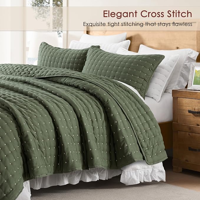 WDCOZY King Size Quilt Bedding Sets - Image 3