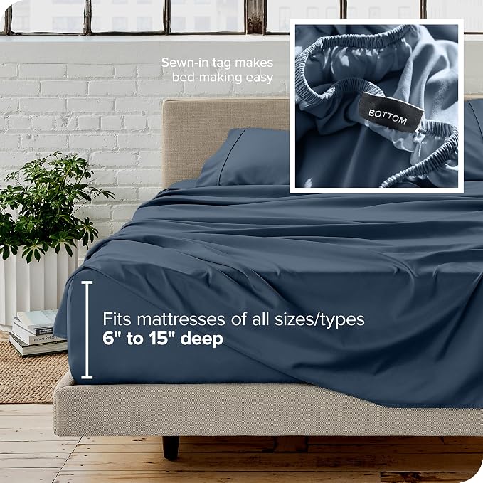 Bare Home Queen Sheet Set - Image 5